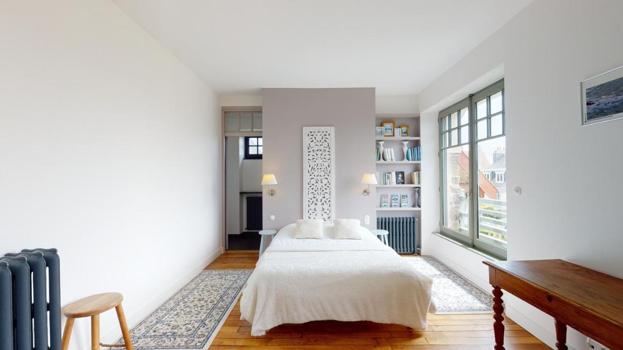 Les Roches Grises, Luxueuse Villa Face Mer, 4Etoiles, Spa Et Jardin Panoramique, Societe La Clef Decamp Гранвил Екстериор снимка