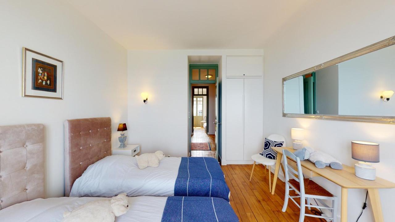 Les Roches Grises, Luxueuse Villa Face Mer, 4Etoiles, Spa Et Jardin Panoramique, Societe La Clef Decamp Гранвил Екстериор снимка