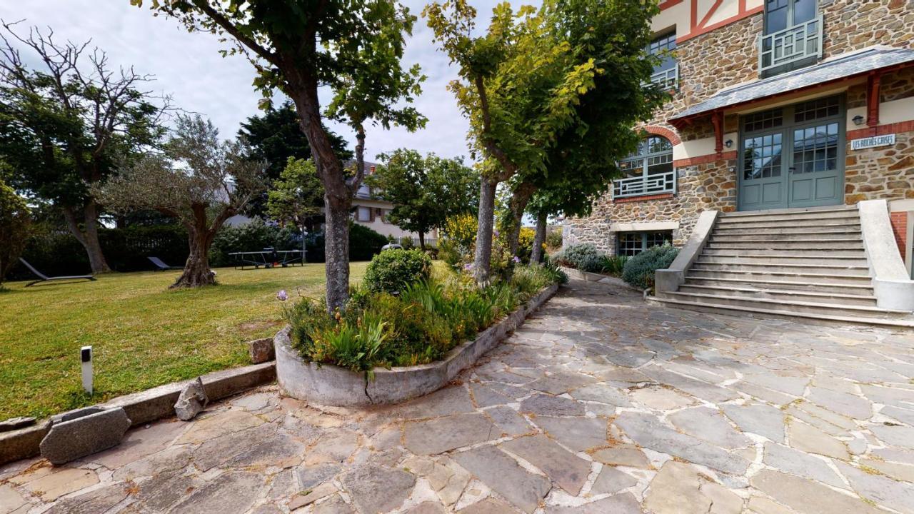Les Roches Grises, Luxueuse Villa Face Mer, 4Etoiles, Spa Et Jardin Panoramique, Societe La Clef Decamp Гранвил Екстериор снимка