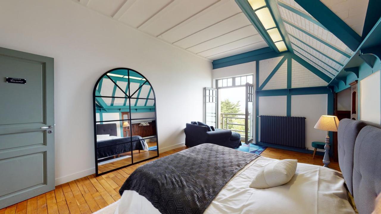 Les Roches Grises, Luxueuse Villa Face Mer, 4Etoiles, Spa Et Jardin Panoramique, Societe La Clef Decamp Гранвил Екстериор снимка
